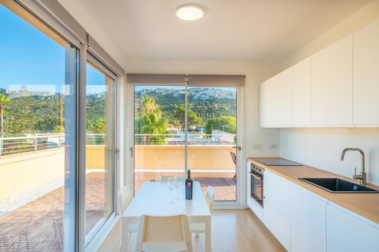 Terrazza Sella Del Diavolo - Vista Mare - Wifi Ac Lägenhet Cagliari Exteriör bild