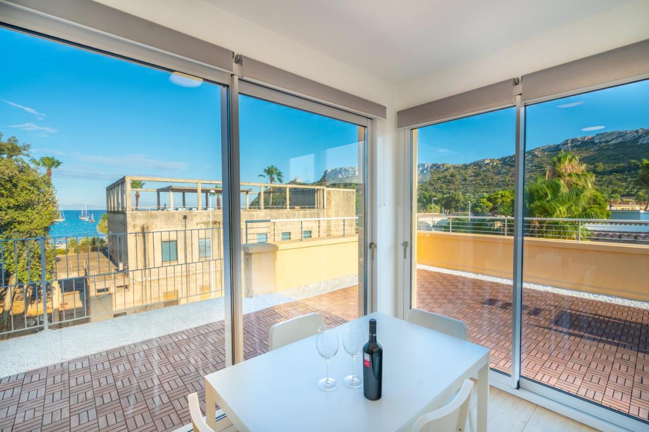 Terrazza Sella Del Diavolo - Vista Mare - Wifi Ac Lägenhet Cagliari Exteriör bild